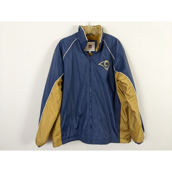 Vintage NFL G-III Apparel St. Louis‎ RAMS zippered jacket size L - Picture 7 of 12